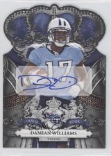 2010 Panini Crown Royale 54/449 Damian Williams #216 Auto 1h3