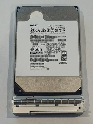 8TB HGST ULTRASTAR AF SAS 12GB/S 3.5'' HDD 7.2K 128MB HUH728080AL5200 SUN ORACLE