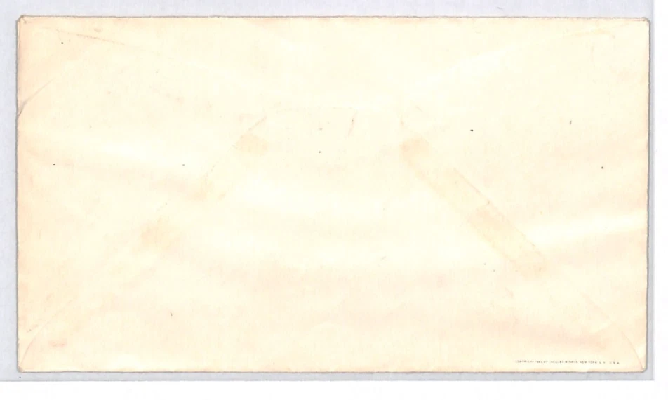 USA WW2 PROPAGANDA *CLEAR THE TRACKS* Cover 1943 FDC GREECE/UNITED NATIONS XU197 - Image 3 of 4