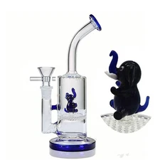 8.5" Glass Bong Smoking Hookah Water Pipe Animal Design Smoking 14mm Bowl