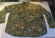 Vintage Field Staff By Mossy Oak Men's Camouflage Vented Button Down Shirt 2XL