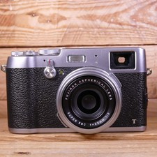 Used Fuji X100T Silver Digital Camera