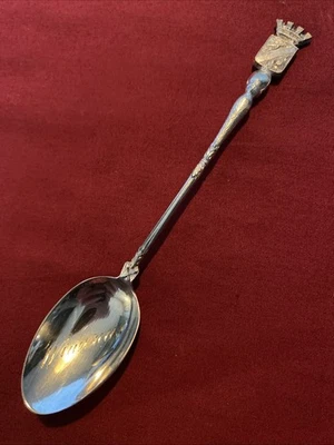 Antique Silver Plated Souvenir Spoon “Wimereaux” c.1900 - Image 1 of 4