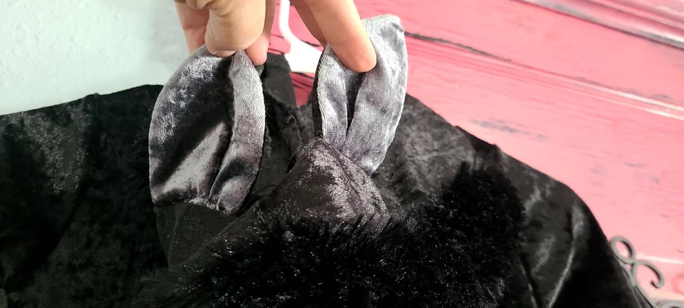 Disfraz de gato negro para niña talla S Foto 2 de 4