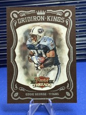 2010 Panini Threads Pro Gridiron Kings Materials #14 Eddie George #83/100