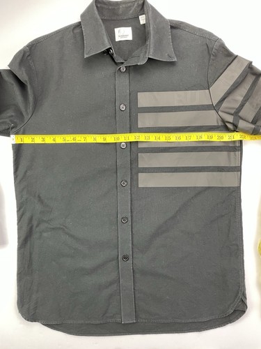BURBERRY LONDON Embossed Horseferry Print Oxford Shirt Size SM Damaged Buttons - Picture 6 of 15