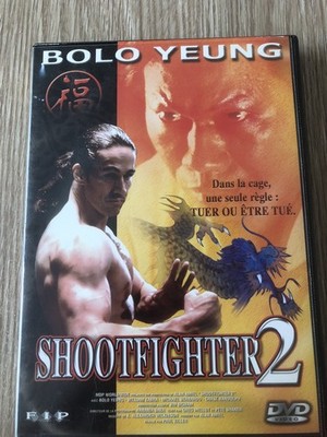 FILM SHOOTFIGHTER 2 BOLO YEUNG MARTIAL ARTS DVD FRANZÖSISCH SELTEN