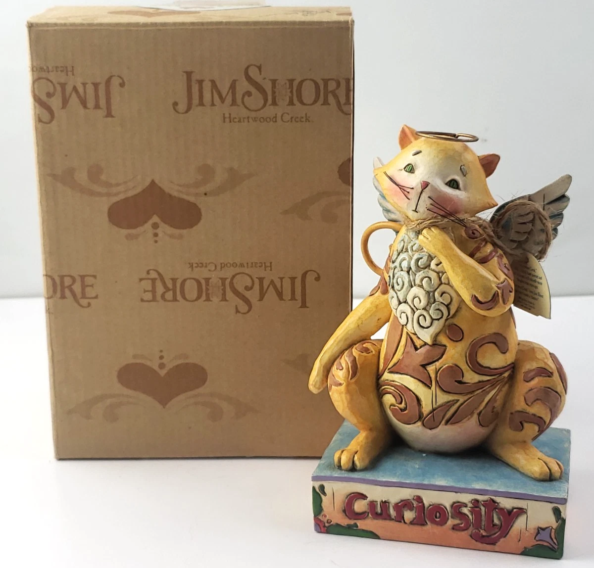 Jim Shore Angel Cat for sale | eBay