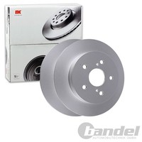 2X Nk Bremsscheiben 281Mm Voll Hinten Passend FÜR Lexus Es Nx Ux Toyota C-HR