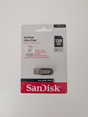 SanDisk Ultra USB 3.0 Flash Drive 128GB (New)