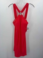 MICHAEL Michael Kors Orange Size Small Shift Knee Length Sleeveless Dress