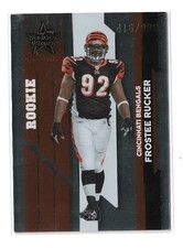 2005 Leaf Rookies & Stars Frostee Rucker - Longevity /999