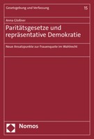 Anna GloßNer / ParitäTsgesetze Und RepräSentative Demokratie9783848788514
