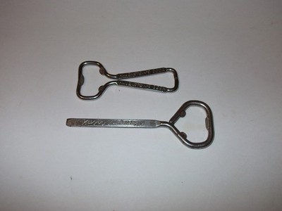 Lot of 2 Vintage Beer Bottle Openers Hauenstein's New Ulm