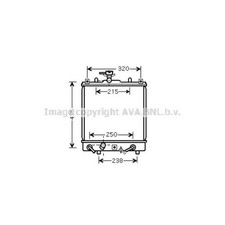 Radiateur Subaru G3X JUSTY