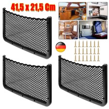 3x Auto Netztasche Ablagenetz Tür Organizer Ablagefach Aufbewahrung für KFZ PKW