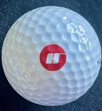 New HALLIBURTON “H” Logo~ Collectible VINTAGE Titleist DT 2-Piece Golf Ball