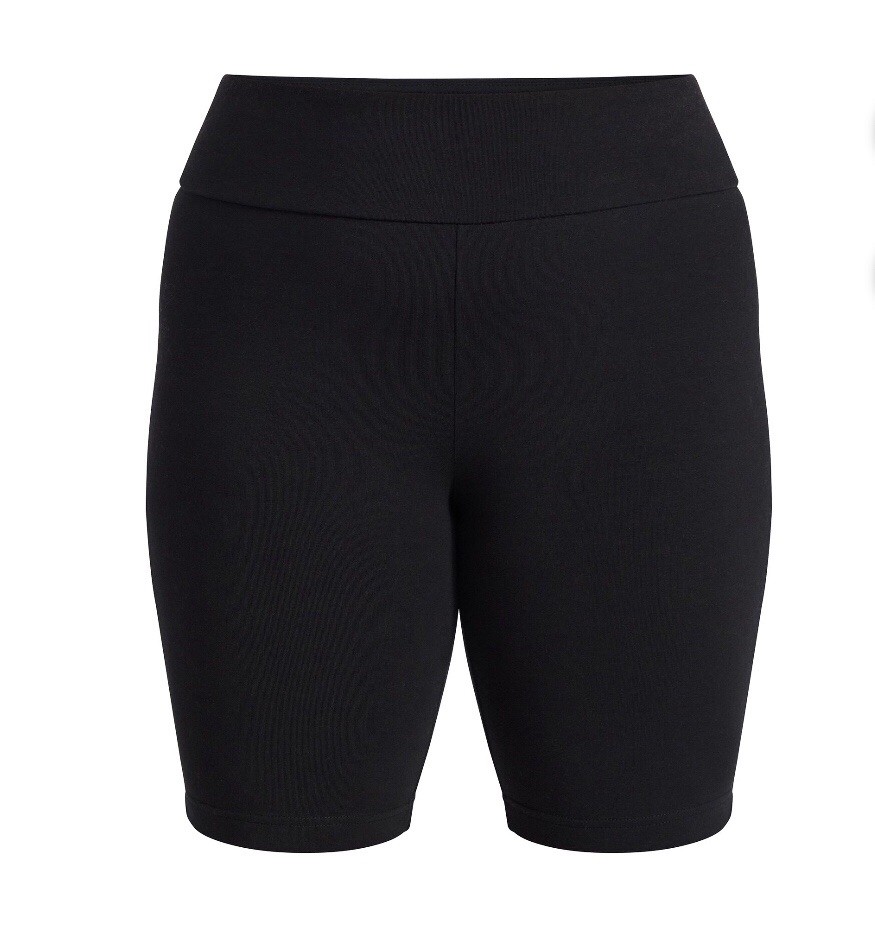 TERRA & SKY Biker Shorts Size 3X 24W-26W Polyester Spandex Pull On  Womens NWOT-image