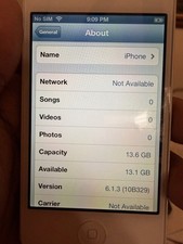iPhone 4S RARE IOS 6.1.3