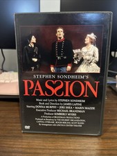 Stephen Sondheim&rsquo;s Passion DVD 1995 Donna Murphy Jere Shea Marin Mazzie