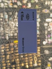 Sony Memory Stick 16MB MSA-16A Camera Memory Card