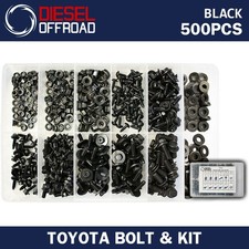 BOLT + NUT KIT 500 PCS FOR RACE CAR,RALLY CAR,DRIFTCAR,TRACK CAR,GTR,GTS-T,180SX