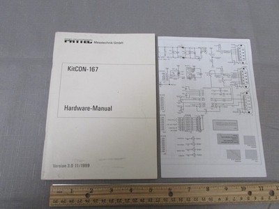 Phytec KitCON-167 Hardware Manual Ver. 3.0 11/1999 With Schematic