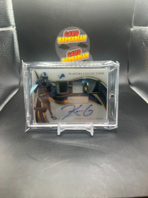 2020 Immaculate Kenny Golladay Patch Auto 85/99 