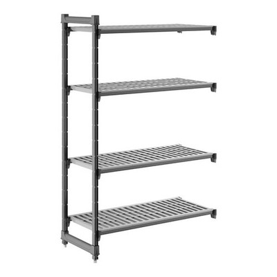Camshelving  Basics Plus Vented 4-Shelf Add On Unit - 18'' x 42'' x 64'' 1944 5B