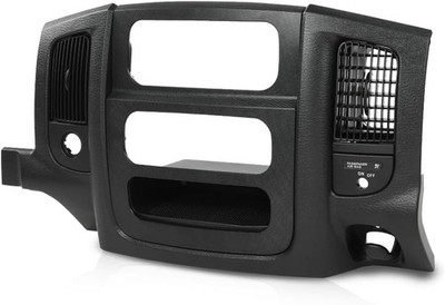 LQI Center Dash Radio Bezel Trim Panel w/Air Vents & Storage Compatible with Dod