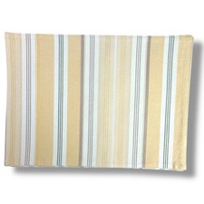 Sonoma Life  Style Cotton Placemats Set Of 4 Stripe Neutral Farmhouse NEW Kohls