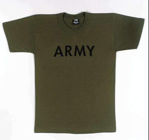 Physical Training Mens Army T-Shirt 