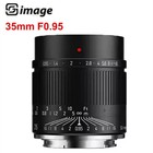 SGimage 35mm F0.95 Manual APS-C Large Aperture Lens For EF-M/RF/E/X/M43/L-Mount 