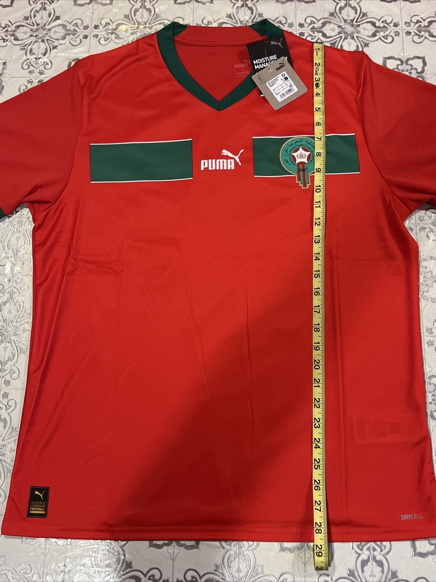 Maillot Foot Maroc Equipacion Puma Morocco Home Shirt 2021/22