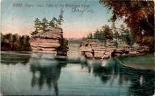 Sugar Bowl Dells of the Wisconsin River Taylor Intionspolis Post Card a Postcard