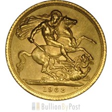 1968 Gold Sovereign - Elizabeth II Young Head