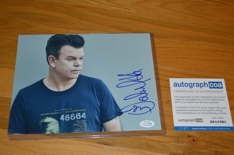Paul Oakenfold Autographed 8x10 Color Photo with AUTOGRAPH COA  ~ 3x Grammy