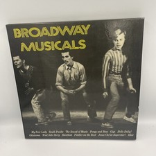 Various-Film Radio Th... Broadway Musicals Vinyl Box Set UK - VGC