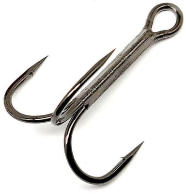Gamakatsu 245415 RB NSB Treble 23 Magic Eye 2X Strong Treble Hook 5/0    10 Pack