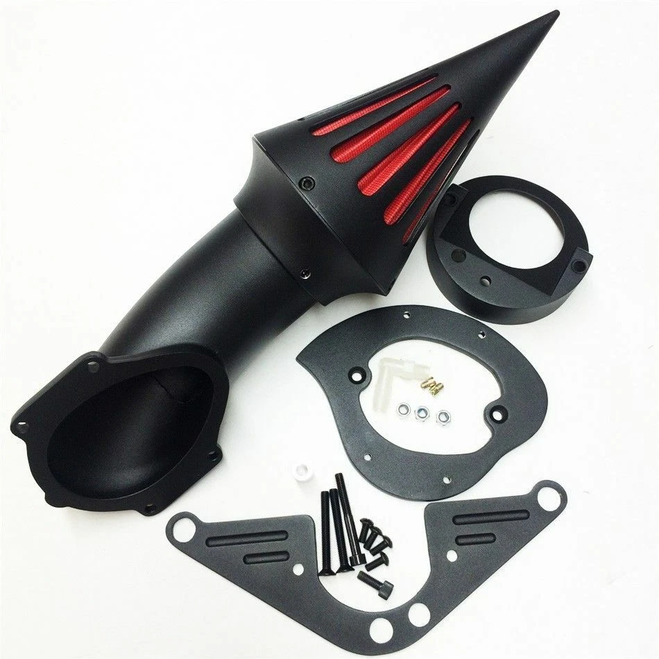 Kits de purificador de aire negro para Yamaha Road Star 1600 XV1600A 1700 XV1700 1999-2012 Foto 3 de 4