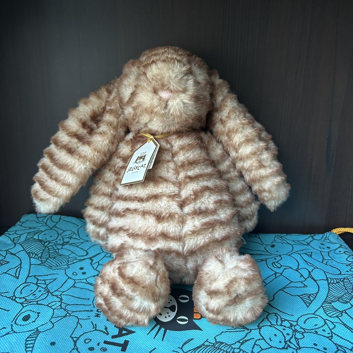 Jellycat Bashful Luxe Juniper Bunny - RARE - New w/ Tags - Free