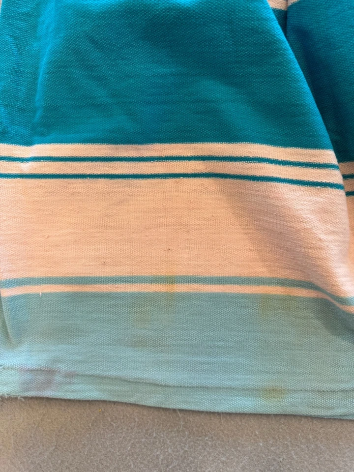 Saia Hang Ten Vintage Meninas Crianças Grande 13-14 Listra Retrô Malha Cintura Elástica - Imagem 4 de 4