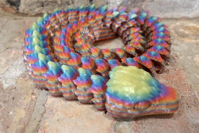 BIG Crystal Snake   3D printed