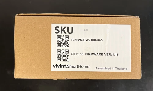Lot of 30 Vivint Recessed Door Contact Sensor VS-DW2100-345 NEW -NEVER USED