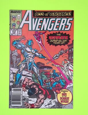 Avengers #313 Vol. 1 1990 Marvel Comics Mid Grade Comic Book A49-9