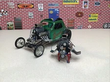 1/18 GMP ACME SUPER RAT ALTERED FIAT DRAGSTER ENGINE NEW A1800104