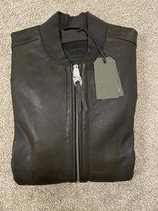ebay all saints leather jacket