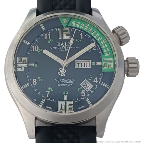 Watch Engineer Master II Diver DM1020A Mens Swiss Automatic Wrist Watch to Fix - Afbeelding 1 van 1