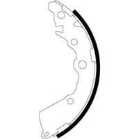 Textar Trommelbremsbelag 91083000