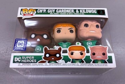 Funko POP! DC Super Heroes Ch'p Guy Gardner Kilowog 3-pack Legion of Collectors